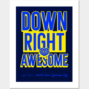 Down Right Awesome Posters and Art